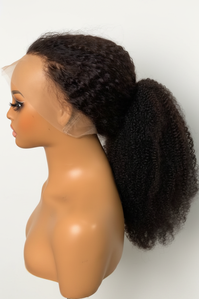 28 Inch African Curl 360 Wig | 300% Density | Full Volume Luxury Curls