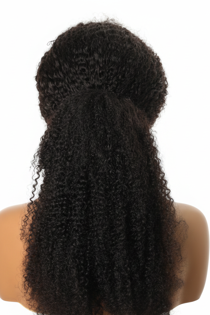 28 Inch African Curl 360 Wig | 300% Density | Full Volume Luxury Curls